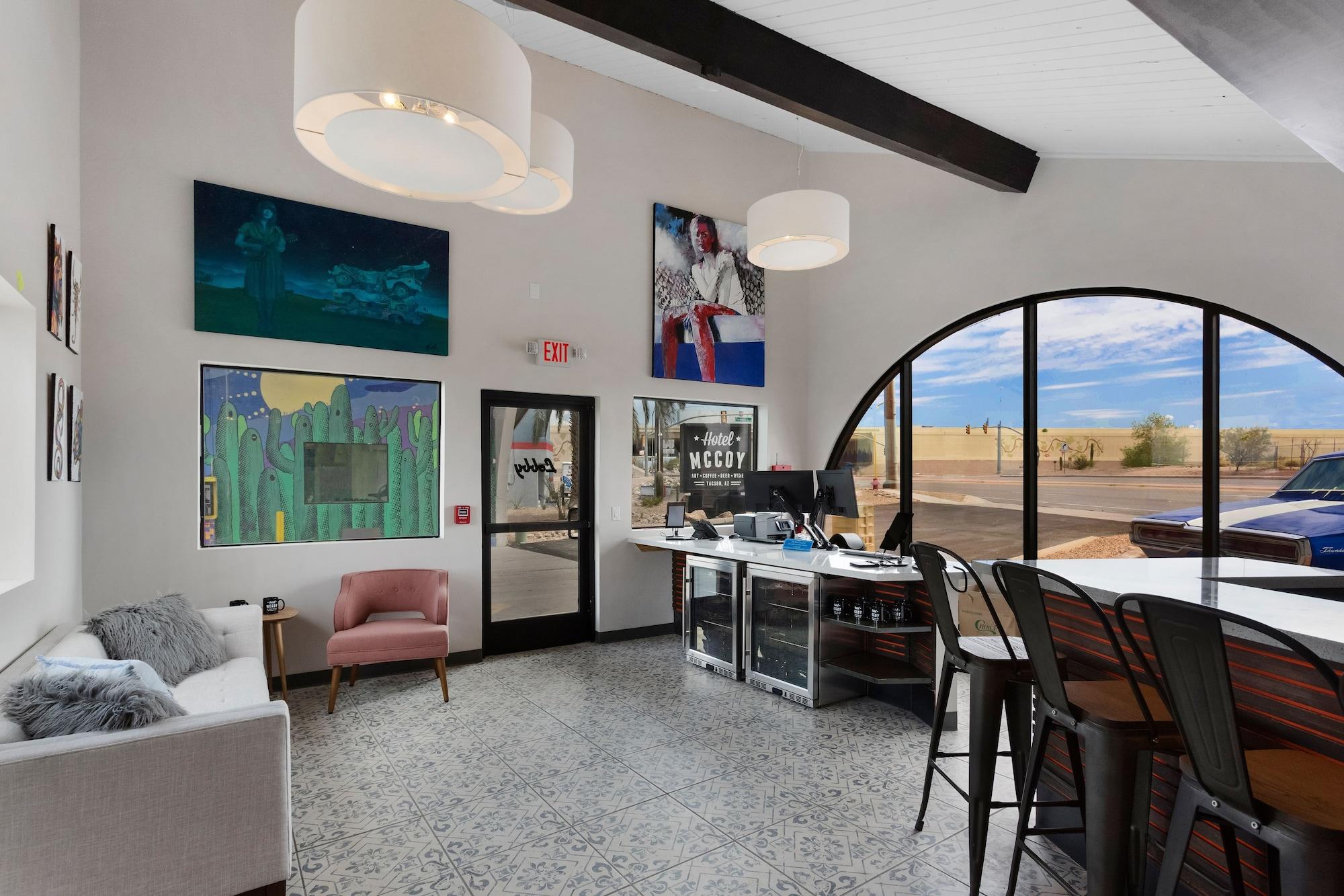 Hotel Mccoy - Art, Coffee, Beer, Wine Tucson Exterior photo